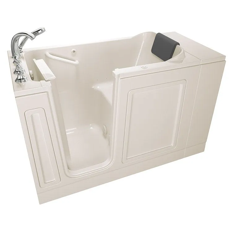 2848 Series 28"W x 48"L Acrylic Walk-In Air Spa Bathtub with Left-Hand Drain/Faucet