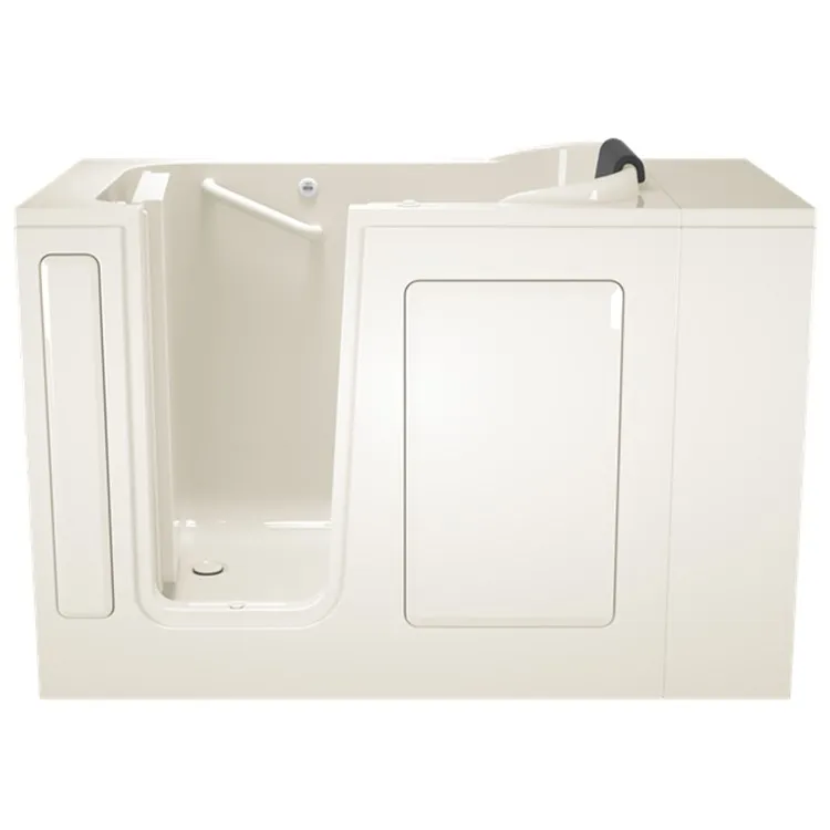 2848 Series 28"W x 48"L Gelcoat Walk-In Air Spa Bathtub with Left-Hand Drain