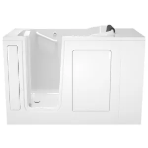 2848 Series 28"W x 48"L Gelcoat Walk-In Combination Bathtub with Left-Hand Drain