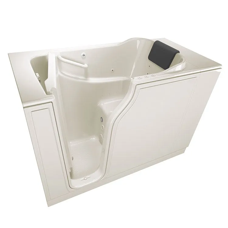 3052 Series 30"W x 52"L Gelcoat Walk-In Combination Bathtub with Left-Hand Drain/Faucet