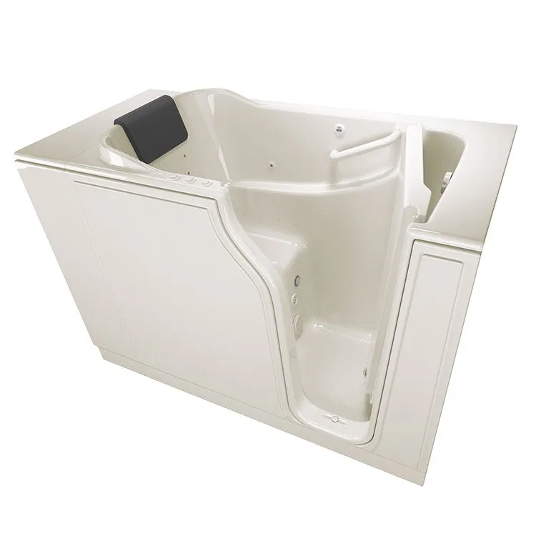 3052 Series 30"W x 52"L Gelcoat Walk-In Combination Bathtub with Right-Hand Drain/Faucet