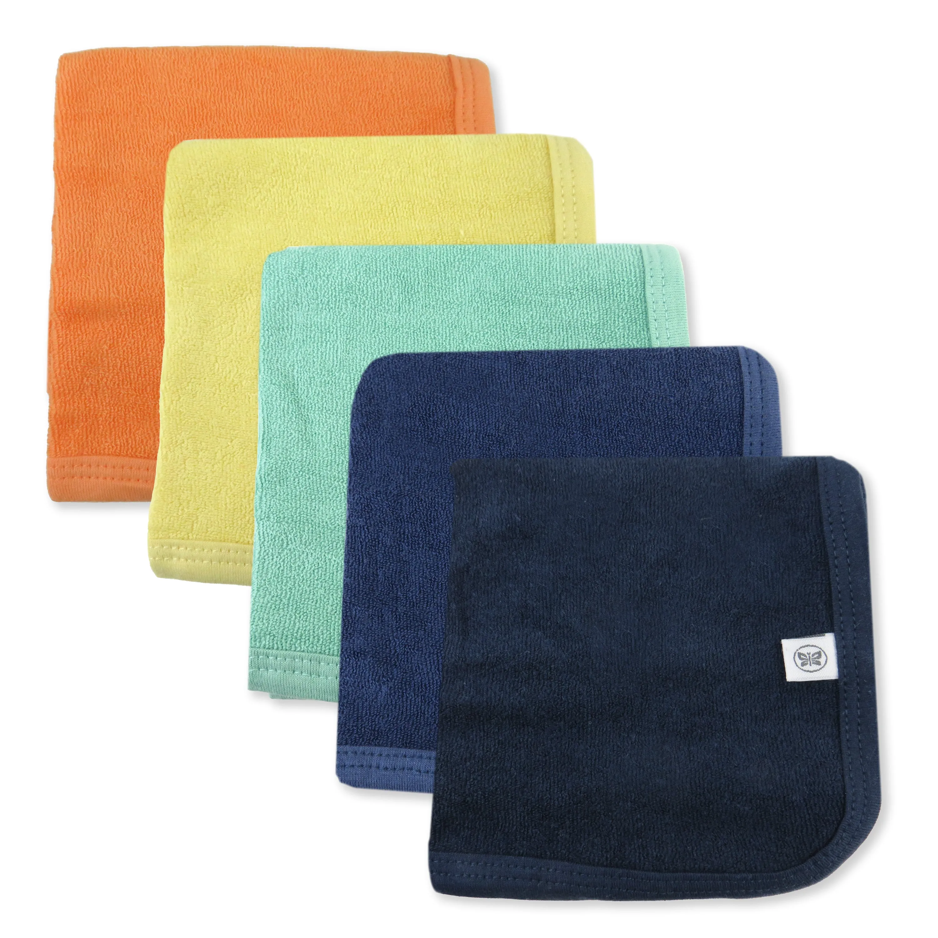 5-Pack Organic Cotton Washcloths