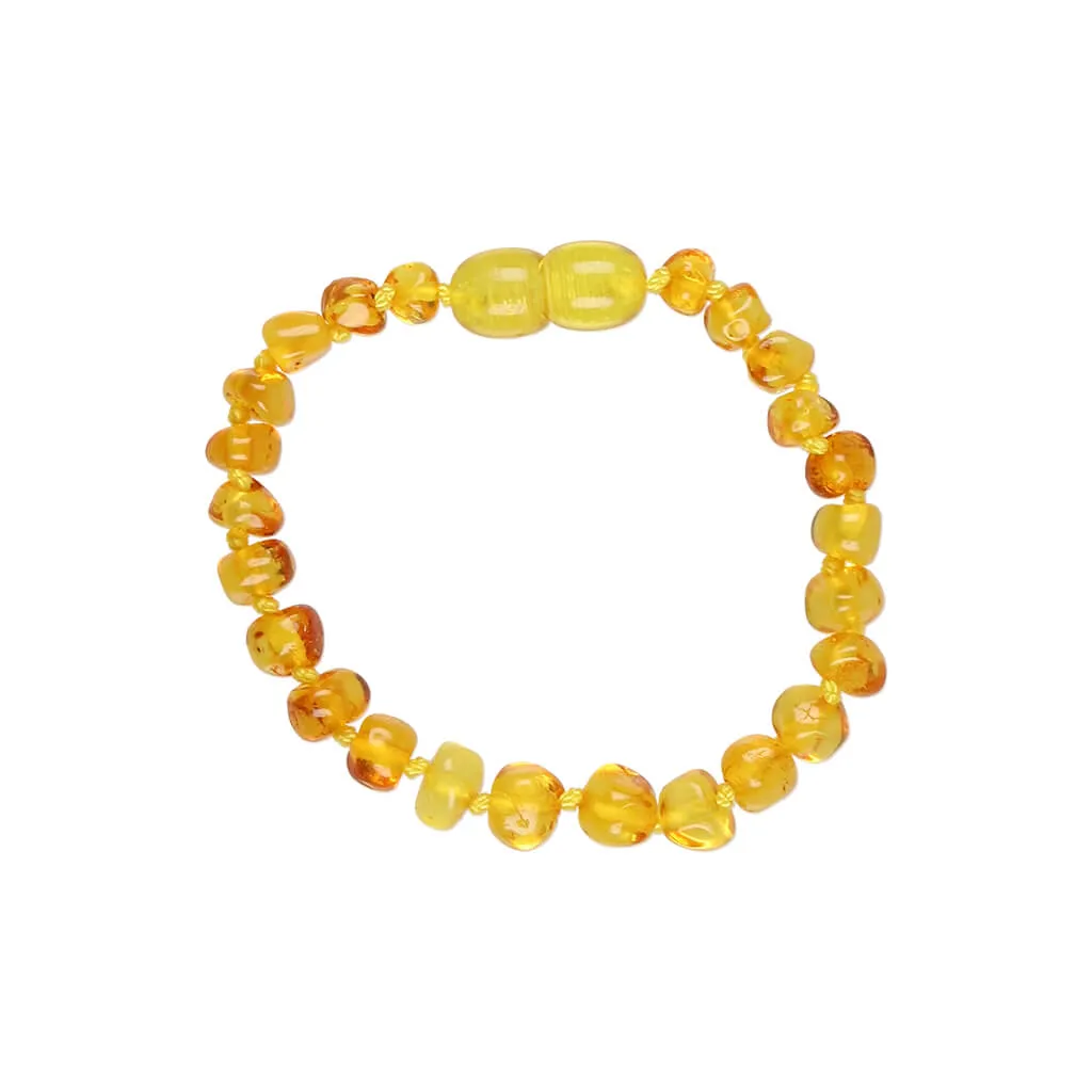 Amber Anklet