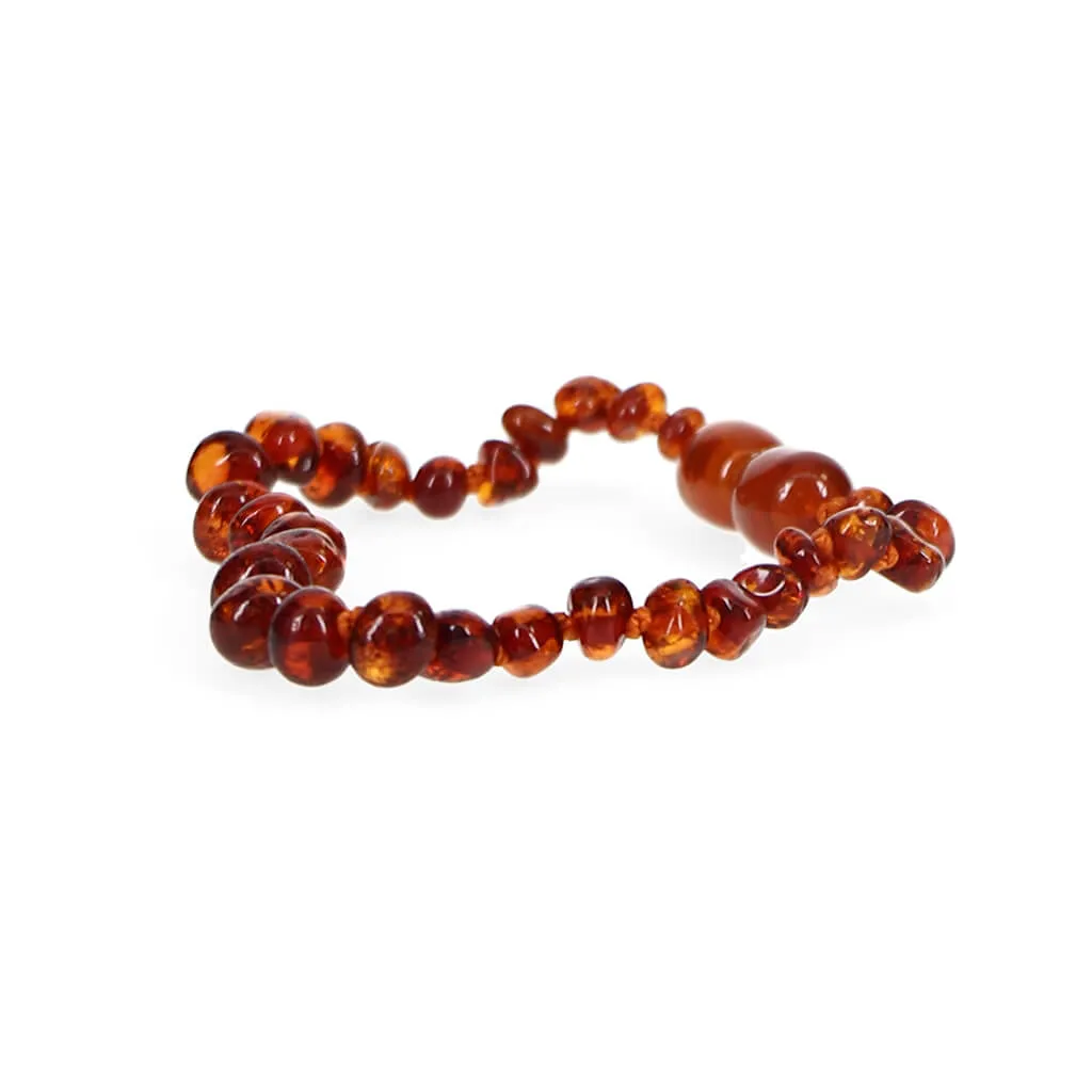 Amber Anklet