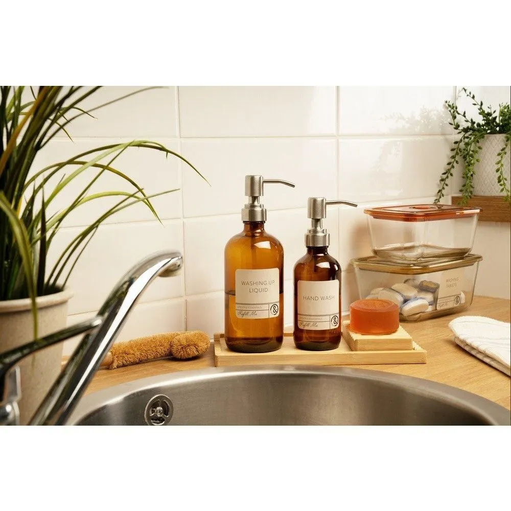 &Again Bamboo Soap Dish & Caddy Set