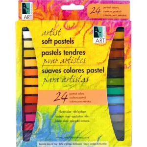 Artist Soft Pastel 24 Color Set Portrait