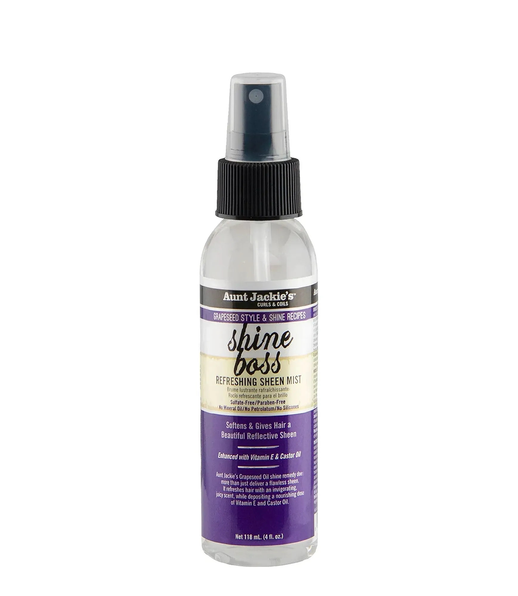 Aunt Jackie's Grapeseed Shine Boss Refreshing Sheen Mist 118ml