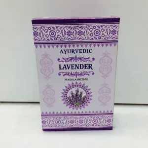 Ayurvedic Agarbatti Incense Sticks (Lavender)