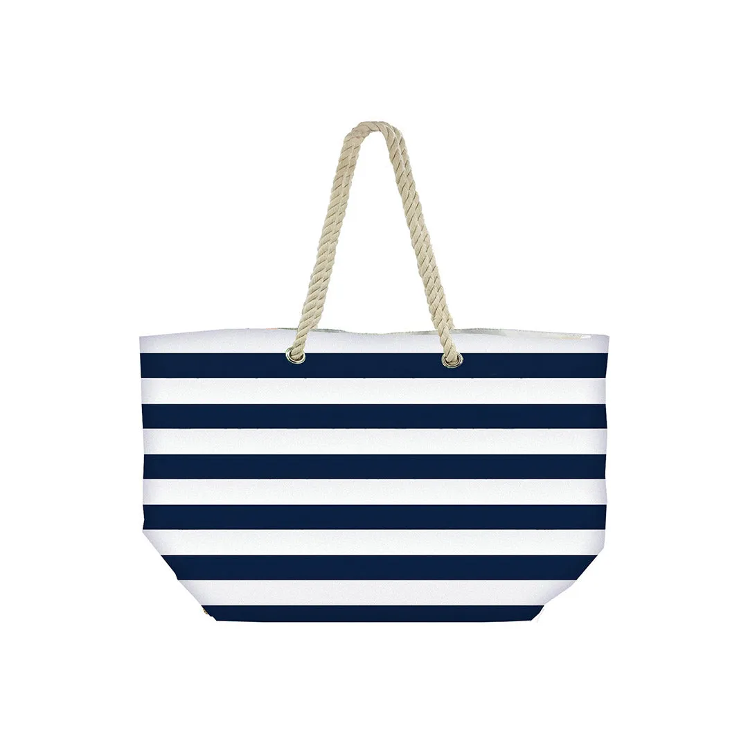 Beach bag Striped pattern