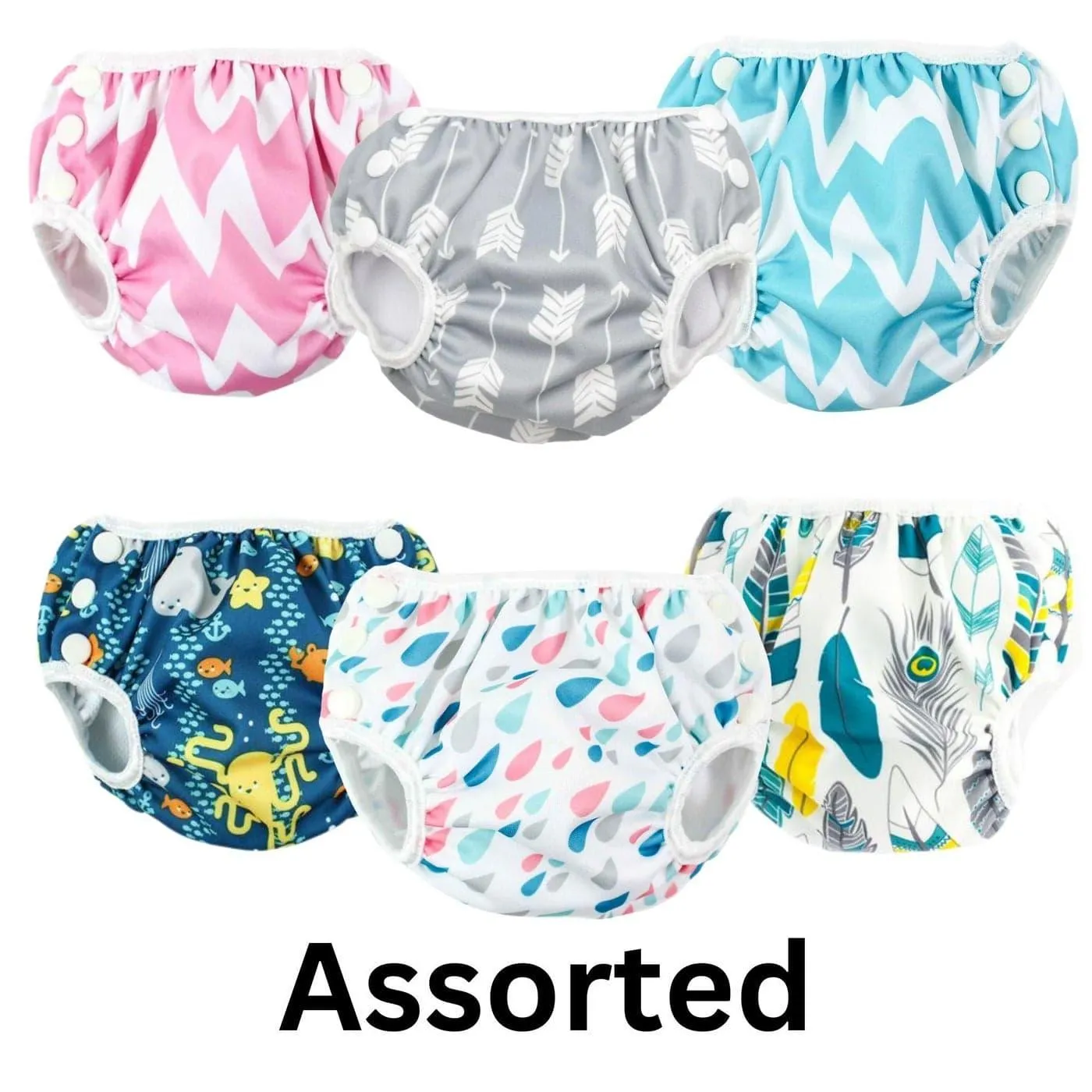 Bumkins BK909 Swim Diaper - Assorted Prints