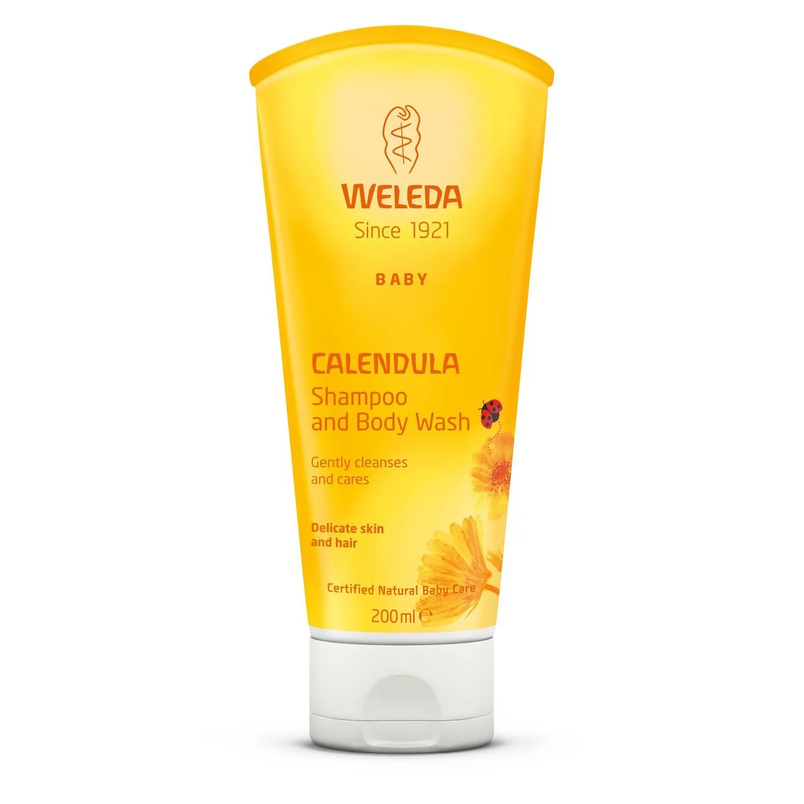 Calendula Baby Shampoo and Body Wash 200ml