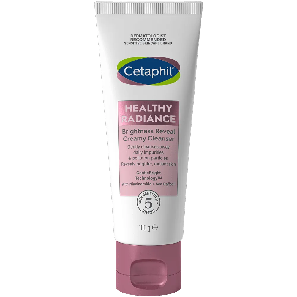 Cetaphil Healthy Radiance Creamy Facial Cleanser 100g