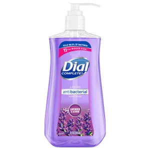 Dial Complete Liquid Antibacterial Hand Soap Lavender & Jasmine, 11 oz