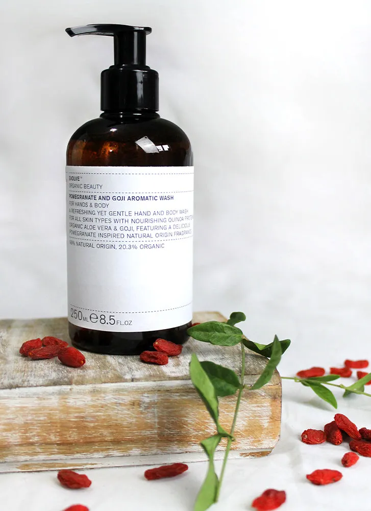 Evolve Pomegranate and Goji Aromatic Wash