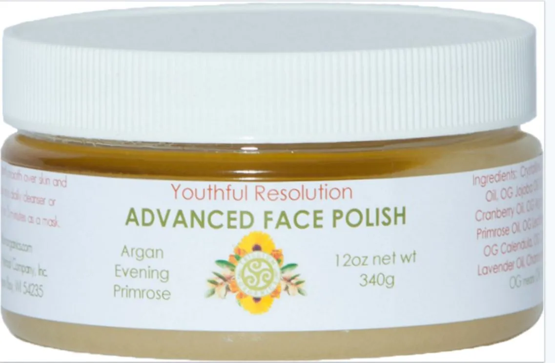 Face Polish Youthful Resolution Advanced Salt Scrub Cleanser