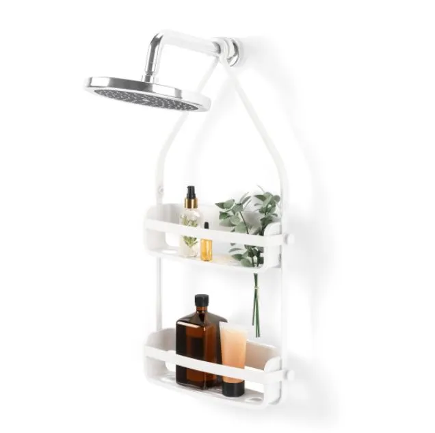 FLEX SHOWER CADDY - Black / White