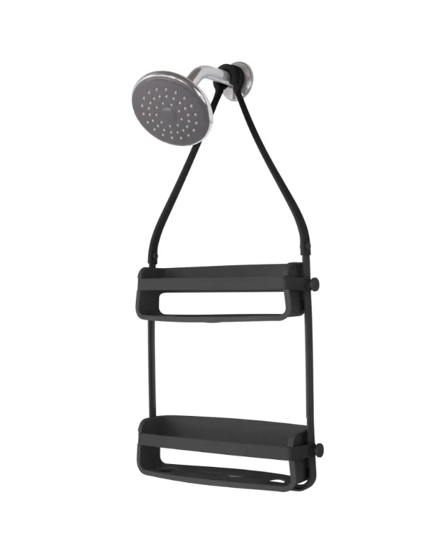 FLEX SHOWER CADDY - Black / White