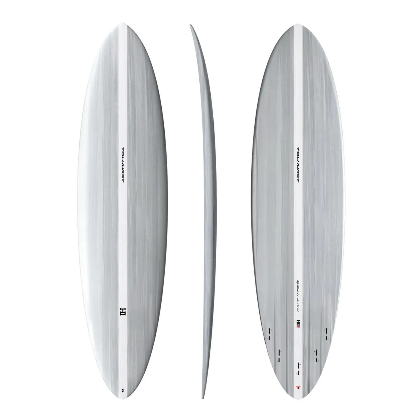 Harley Ingleby MID 6 Mini 6'8 Candy/White 5 FCS