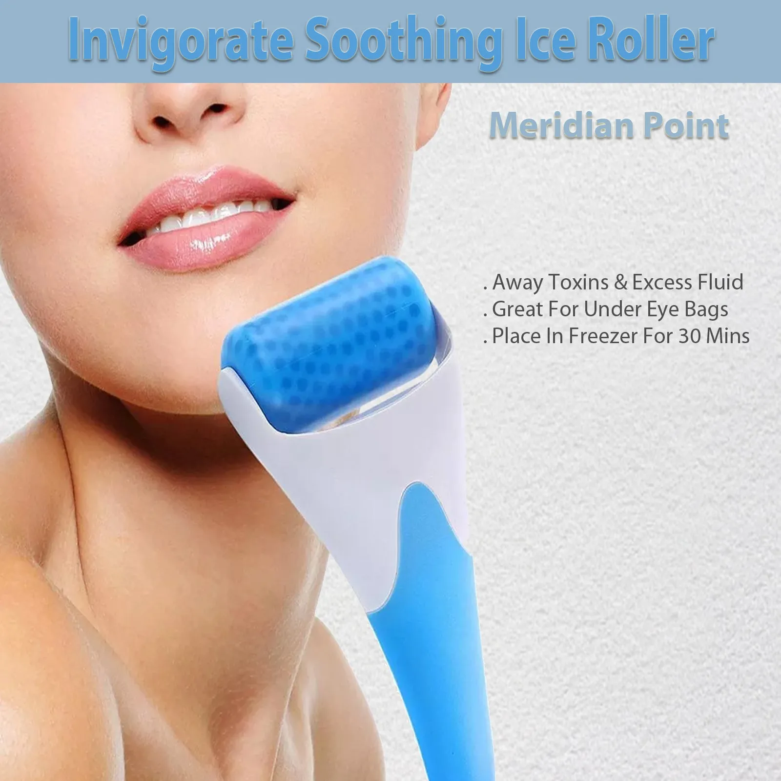 Invigorate Soothing Ice Roller-  Meridian Point