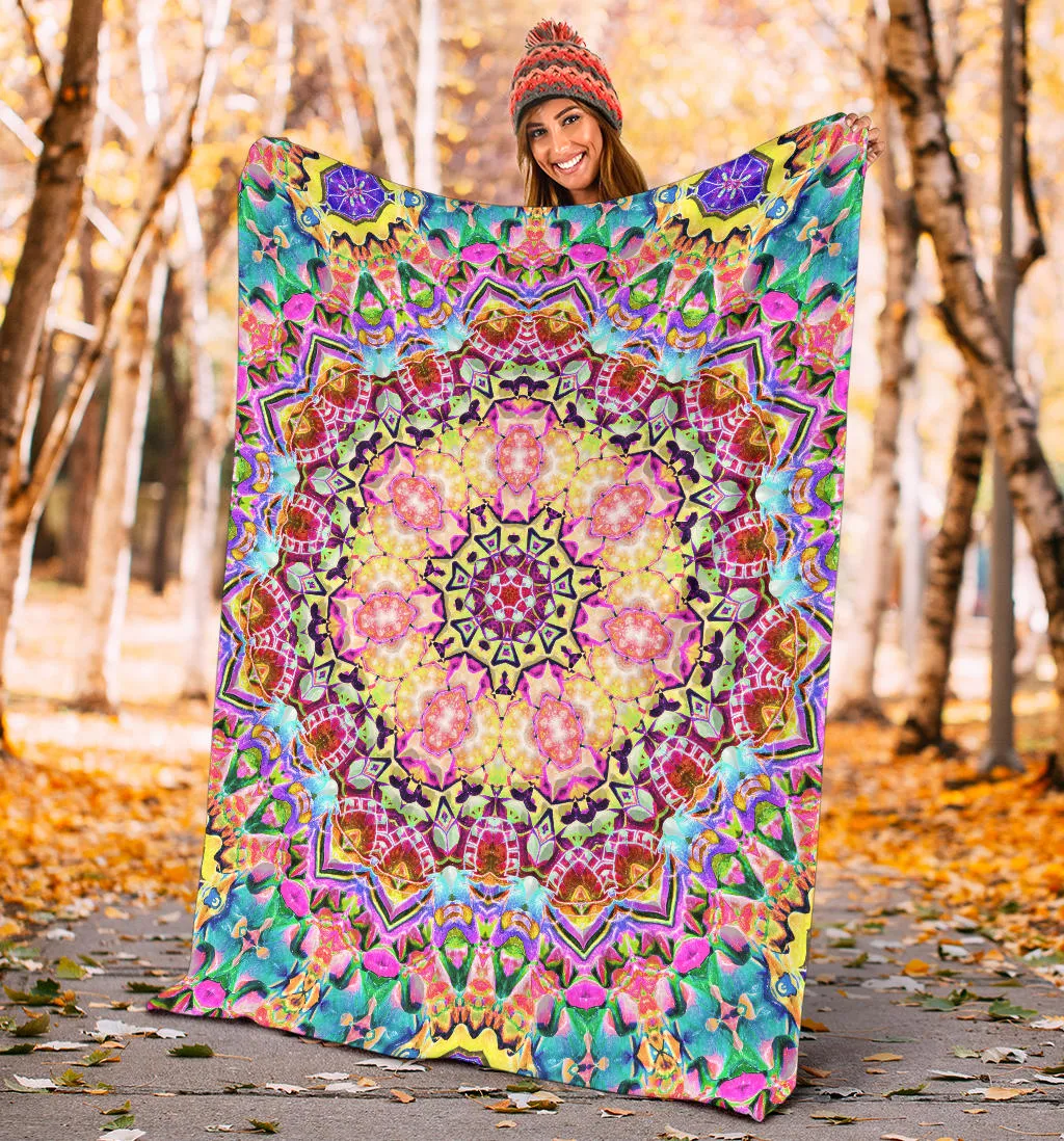 Kaleidos III | Microfleece Blanket | Makroverset