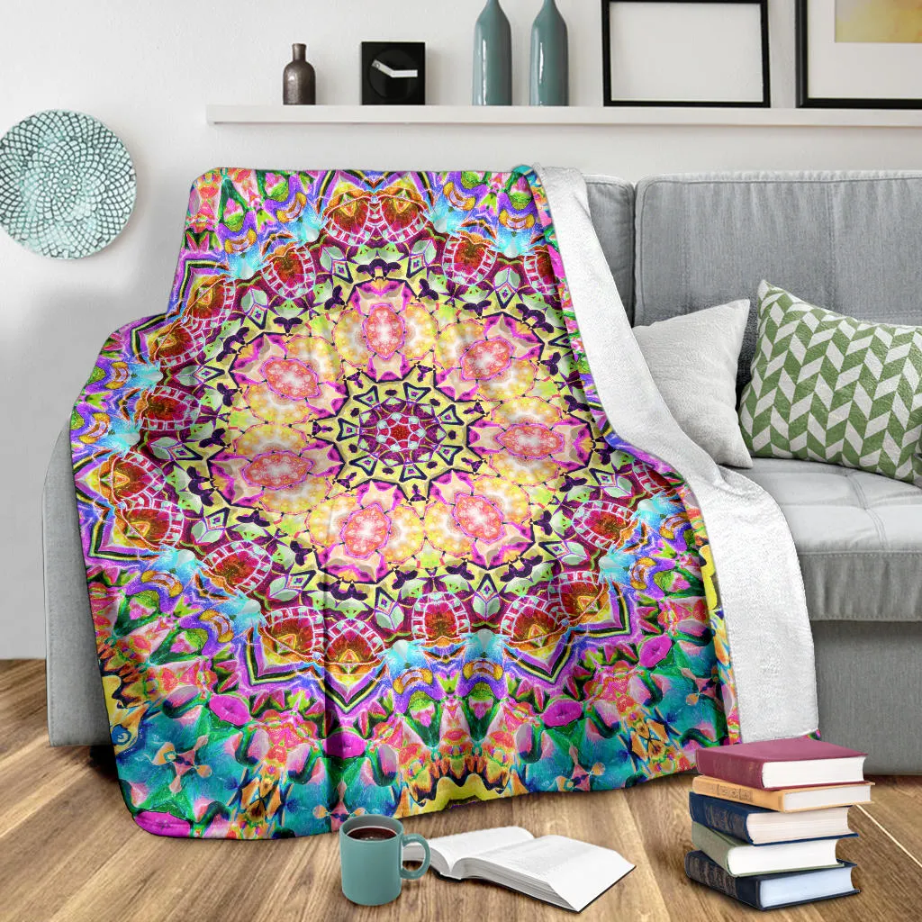 Kaleidos III | Microfleece Blanket | Makroverset