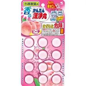 KOBAYASHI Multipurpose Chlorine Cleaner #Peach 12 tablets