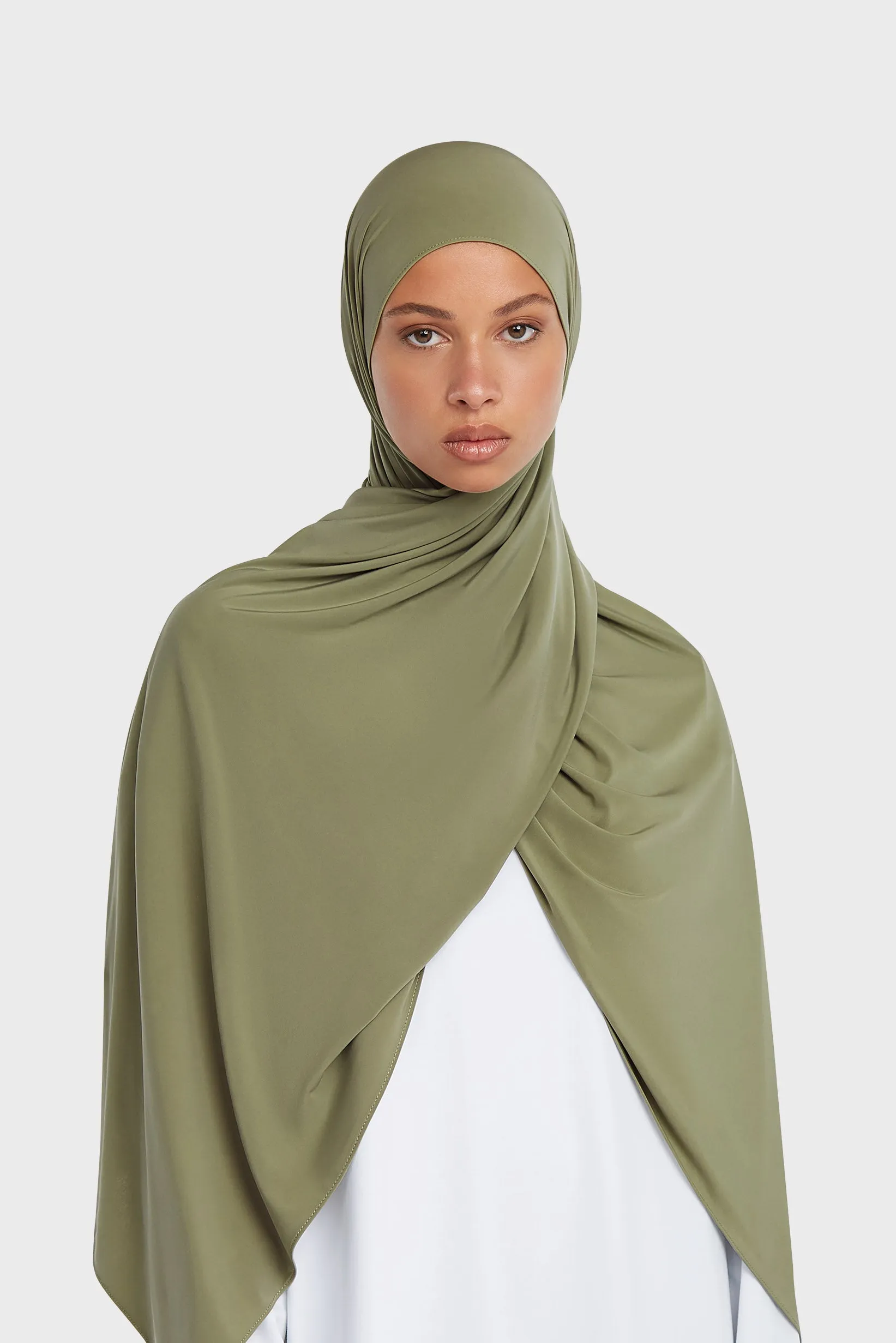 Liquid Jersey Scarf | Sage