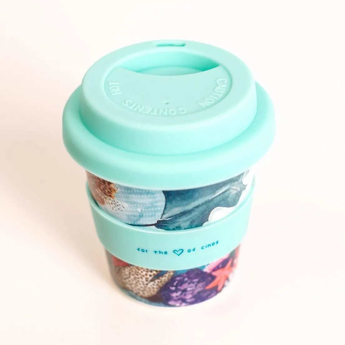 Little Cino Social Deep Blue Sea Babycino Cup