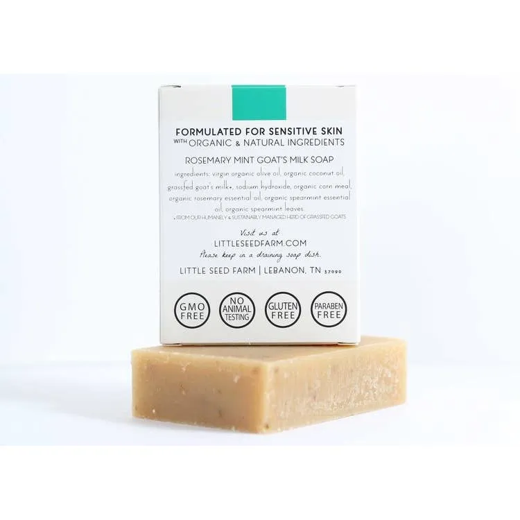 Little Seed Farm - Mint Rosemary Scrub Bar