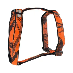 Mossy Oak Basic Dog Harness, Orange, Large