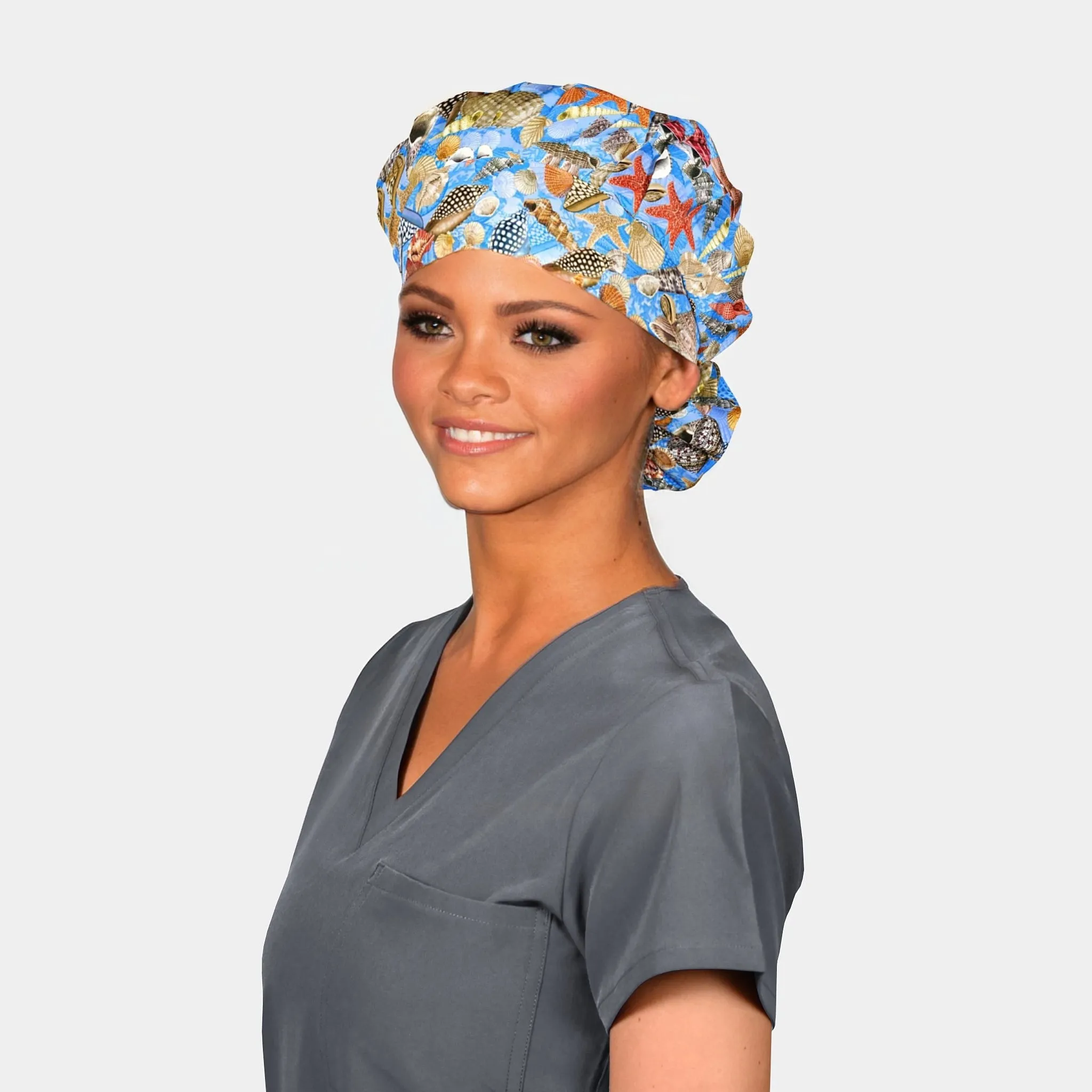 Private Island - Poppy Surgical Scrub Hats