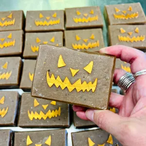 Pumpkin Spice Soap Bar | Festive and Whimsical Cleansing Bar