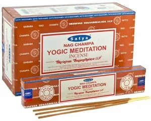 Satya Incense Sticks: Yogic Meditation