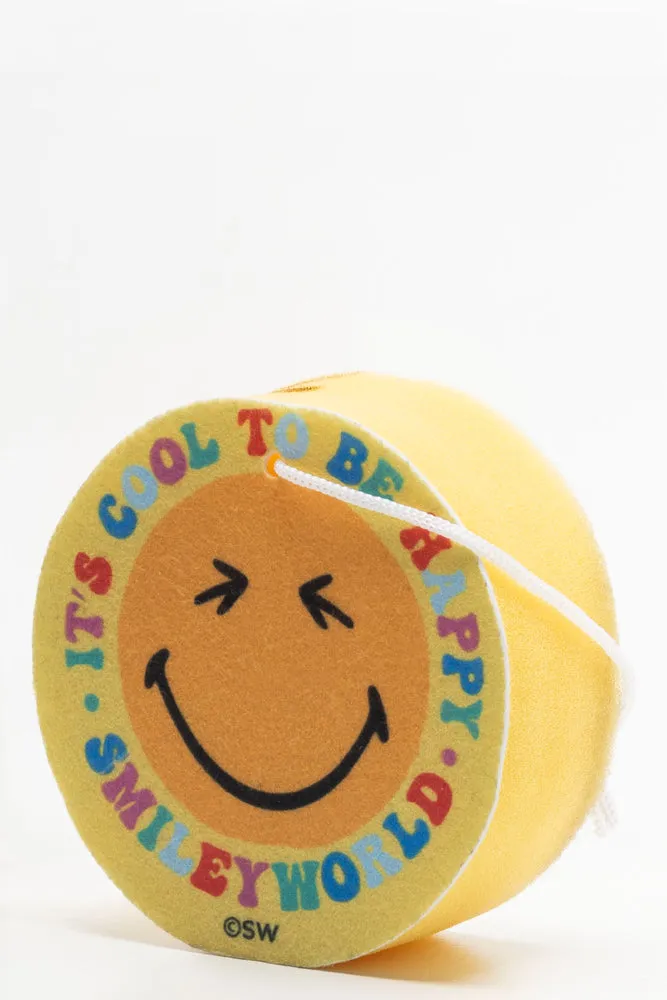 SmileyWorld Bath Sponge Yellow