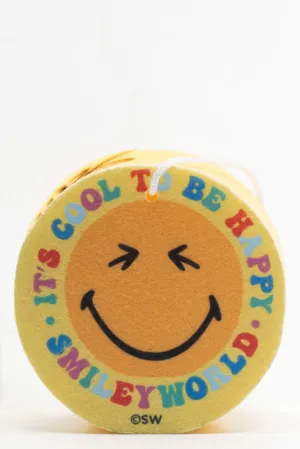 SmileyWorld Bath Sponge Yellow