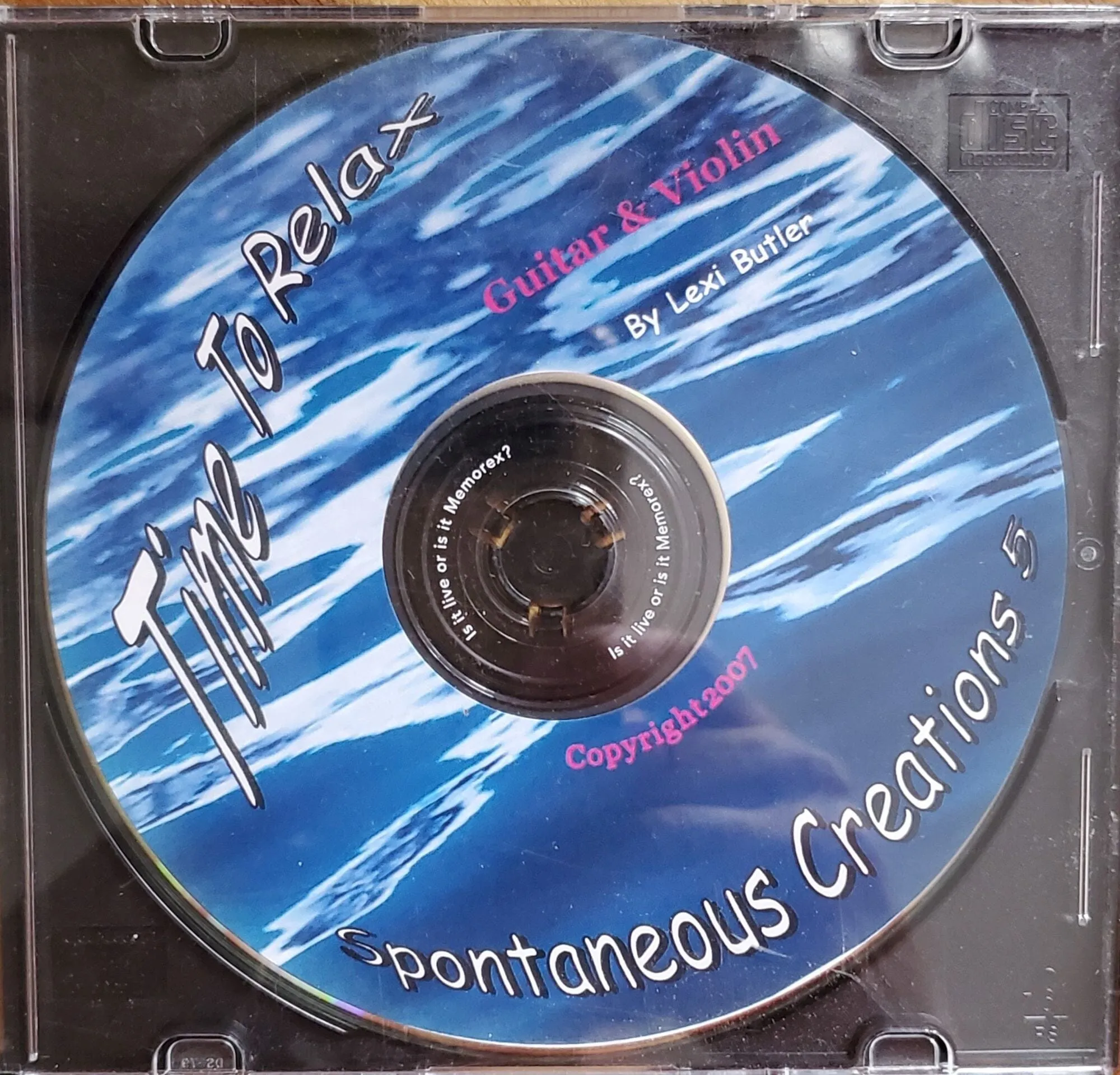 Spontaneous Creations 5 - Time To Relax- Soothing Instrumental- Instant Downloads