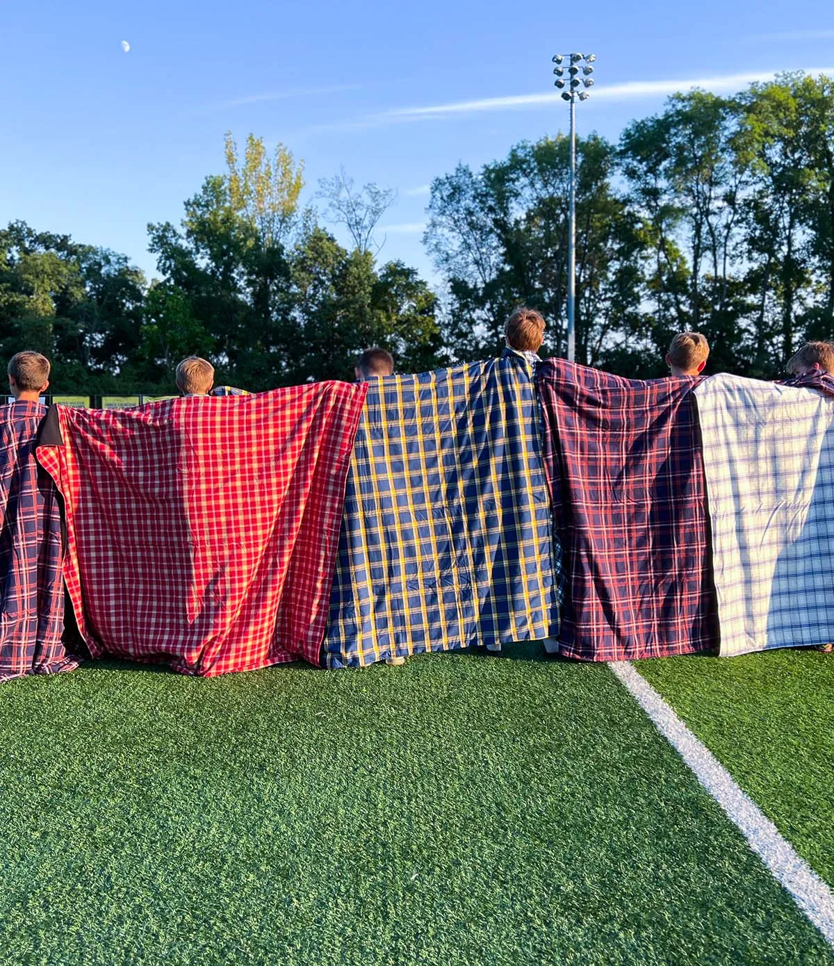 Stadium Blanket - Skyline/Navy