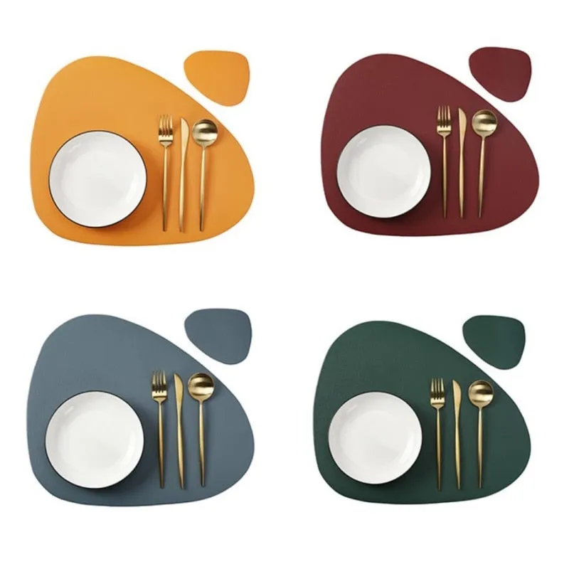 TEEK - Irregular Clean Color Placemats