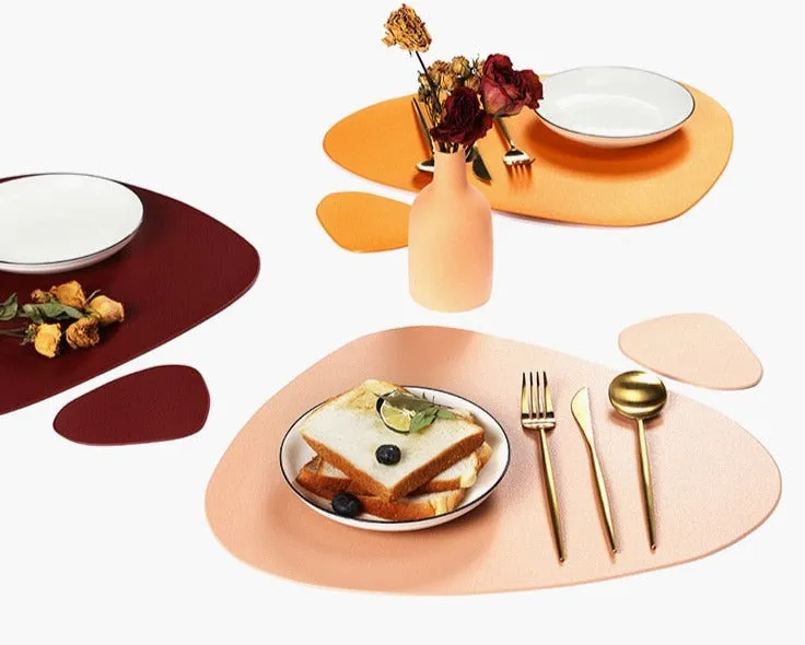 TEEK - Irregular Clean Color Placemats