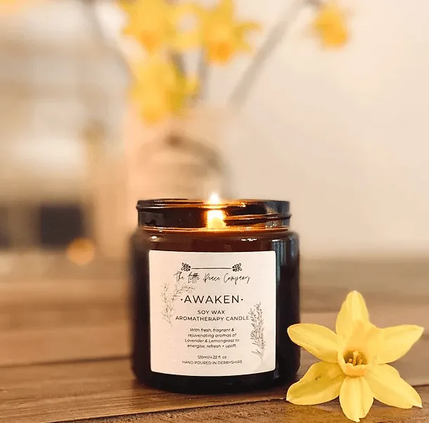 The Little Peace Company- Vegan Soy Wax Aromatherapy Candle