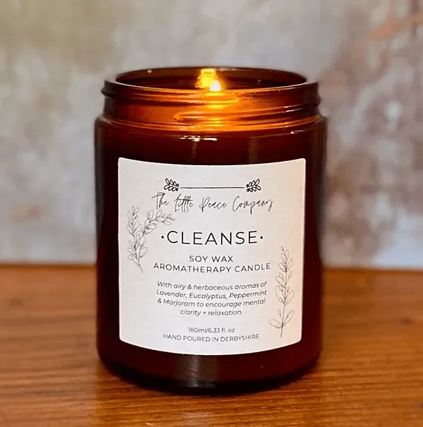 The Little Peace Company- Vegan Soy Wax Aromatherapy Candle