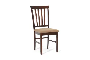 Tiffany Brown Wood Modern Dining Chair - 2pcs