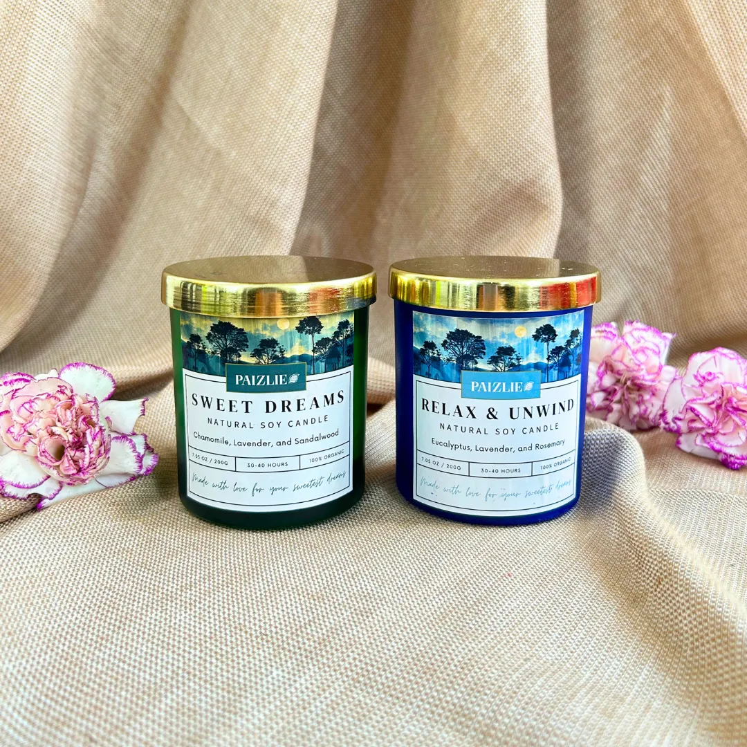 Tranquility Scented Candle Hamper Pack | Set of 2