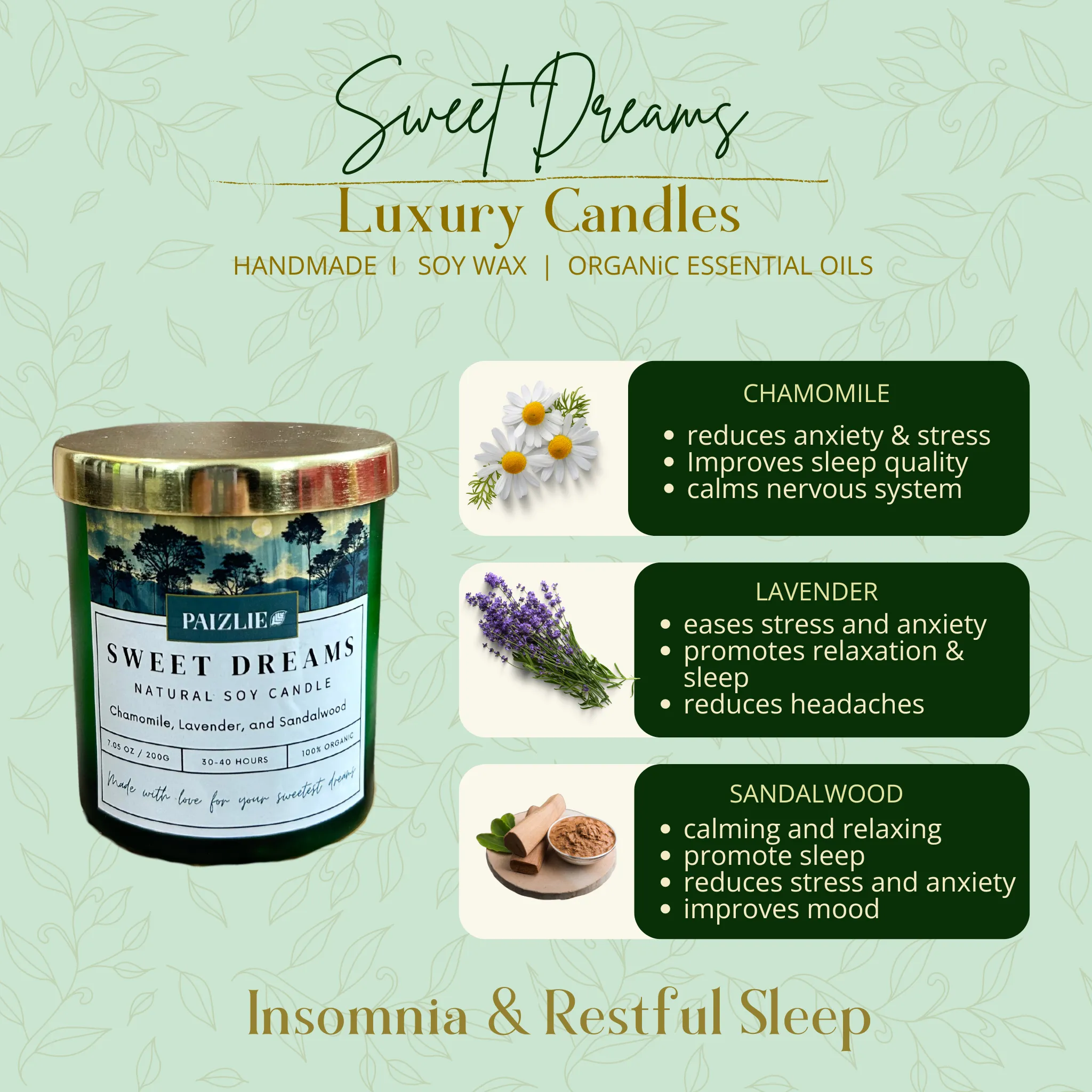 Tranquility Scented Candle Hamper Pack | Set of 2