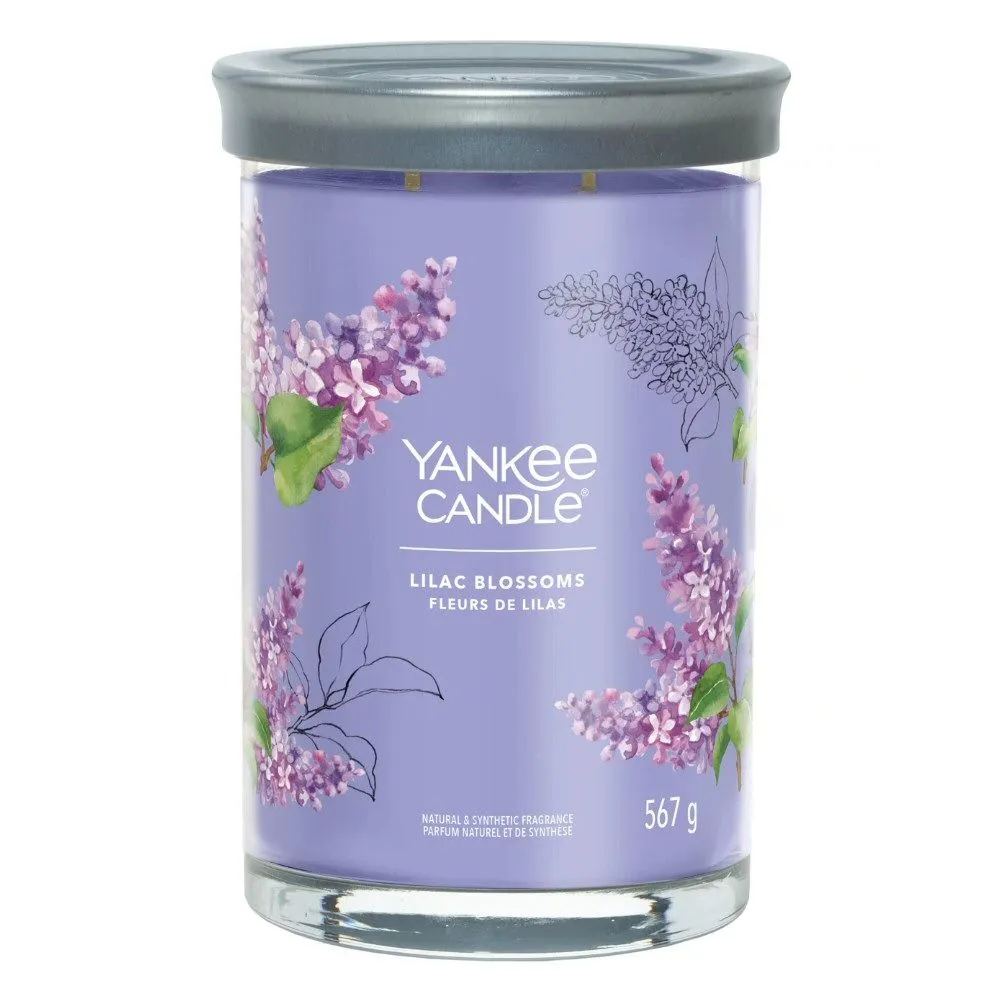 Yankee Candle 567g Lilac Blossoms Signature Large Tumbler Candle