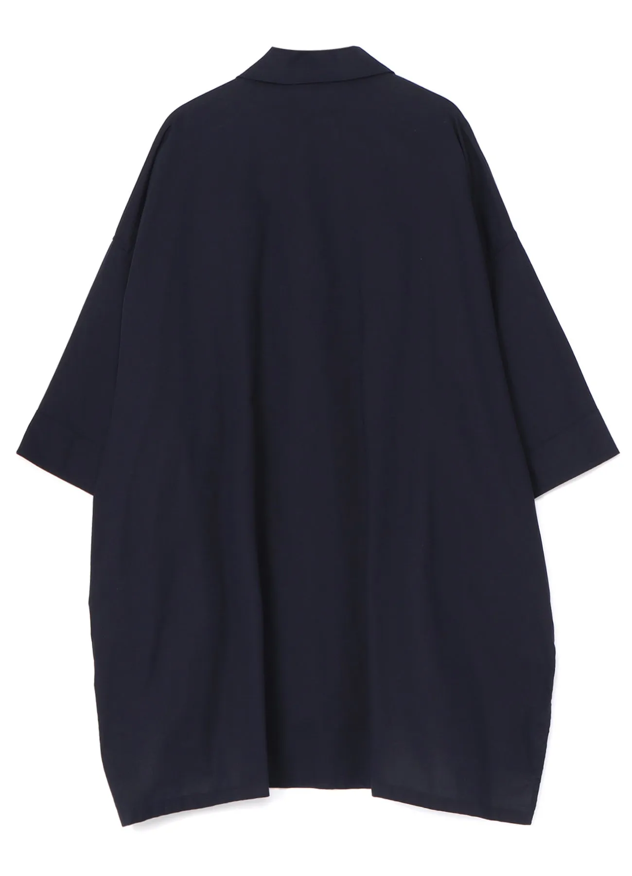 [Y's BORN PRODUCT] THIN COTTON TWILL OVERSIZED DRESS